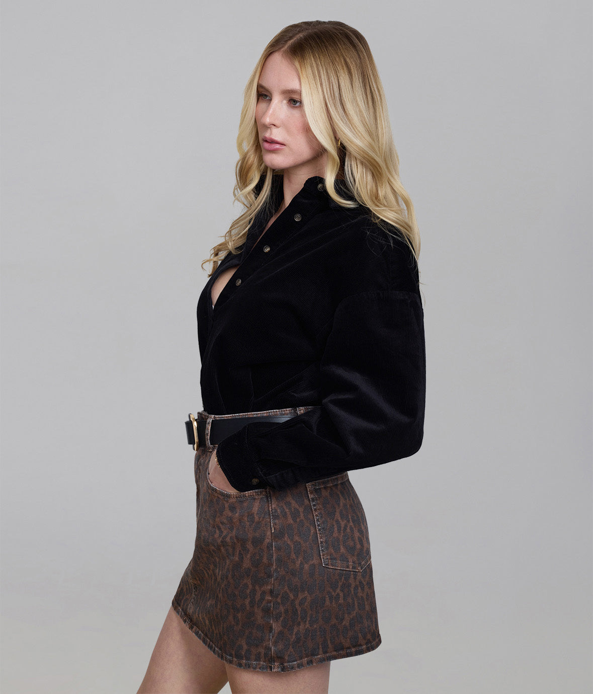CANDY-RC Leopard Mini Skirt