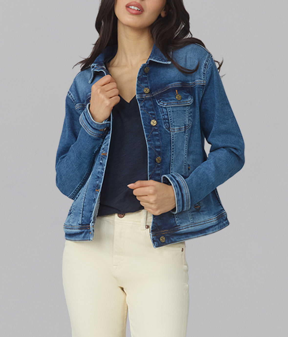 GABRIELLA-DB Classic Denim Jacket