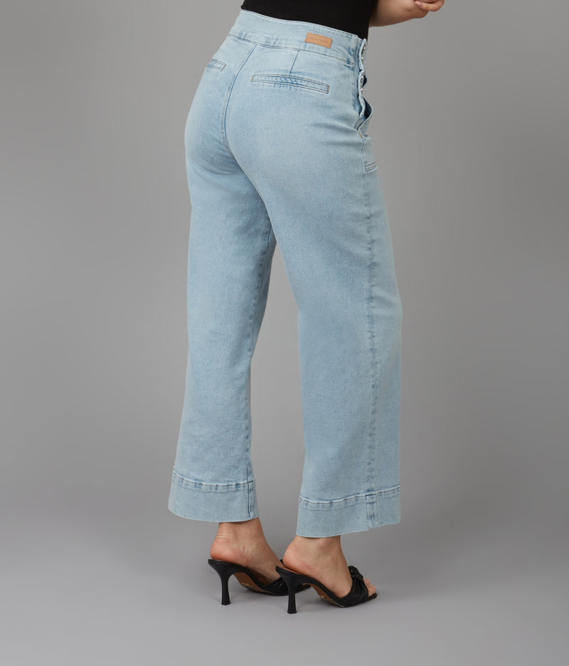 COLETTE-CM High Rise Wide Leg Jeans