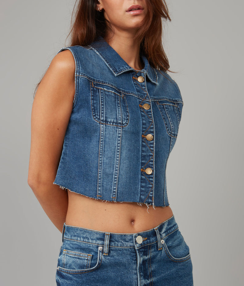 GABBIE-DIS Crop Vest