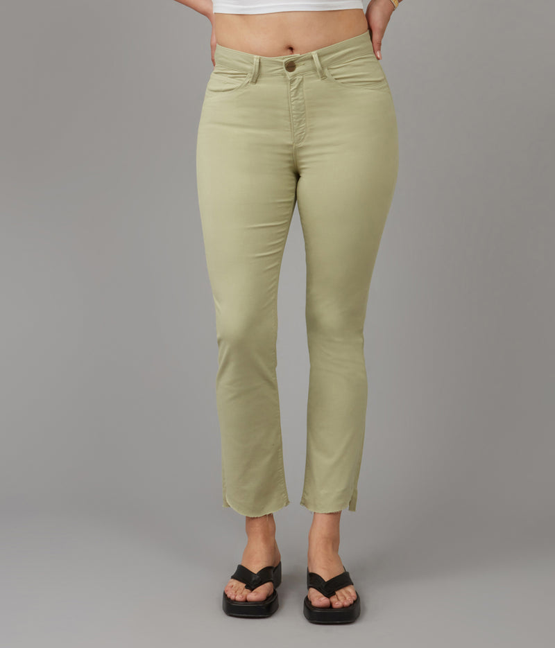 KATE-SAGE High Rise Slim Jeans