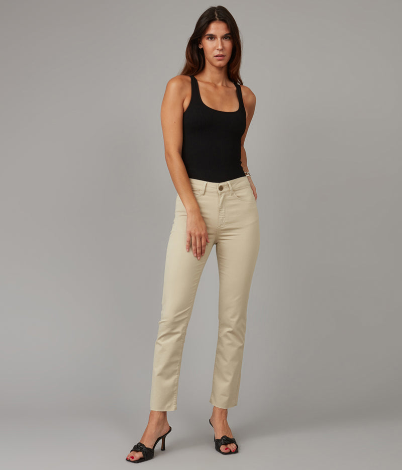 KATE-SAND High Rise Slim Jeans