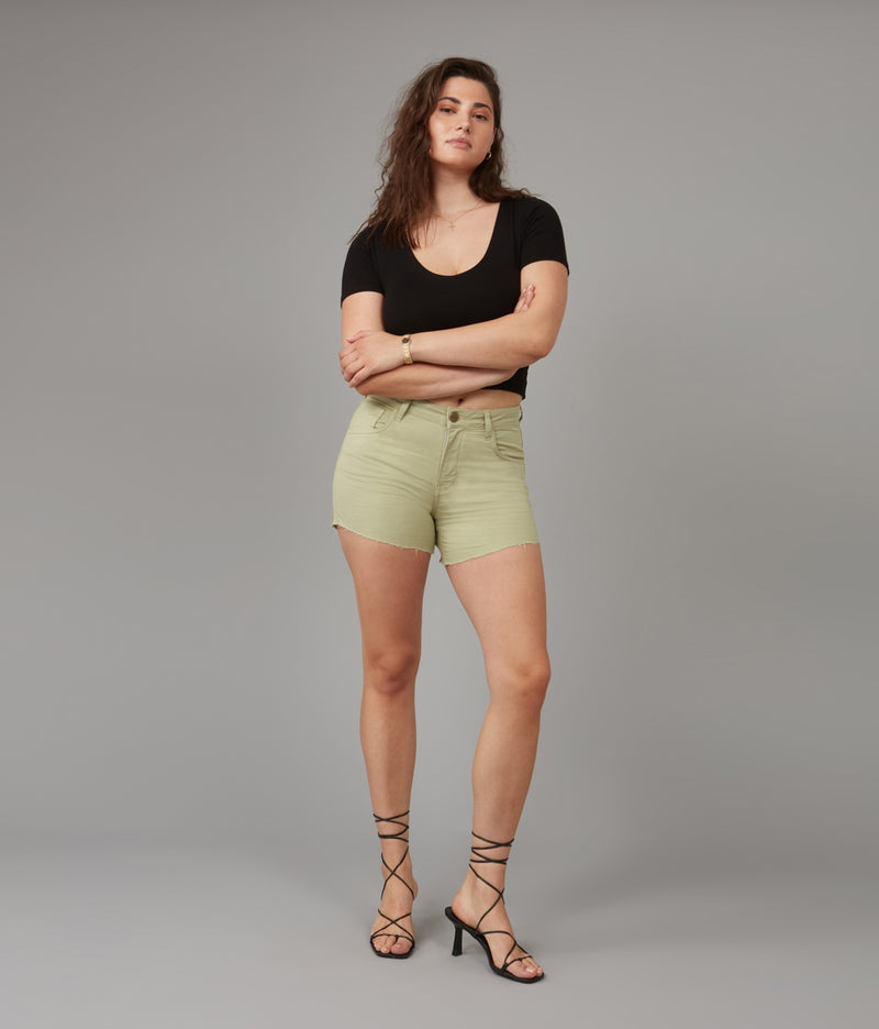 LIANA-SAGE High Rise Shorts