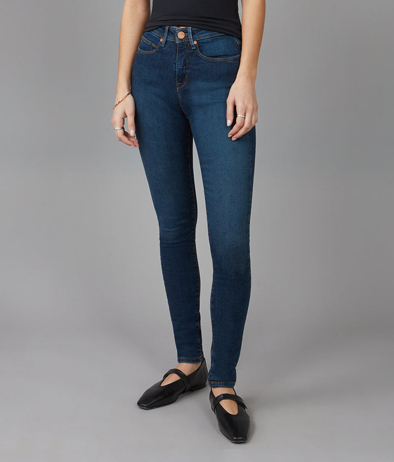 Alexa-CSN High-Rise Skinny Jeans