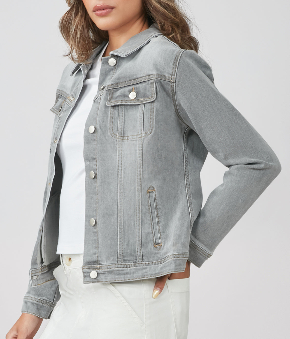 GABRIELLA-MA Classic Denim Jacket
