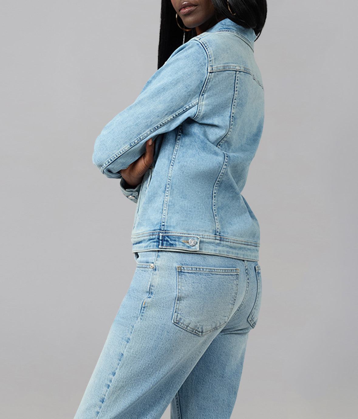 GABRIELLA-WB  Classic Denim Jacket