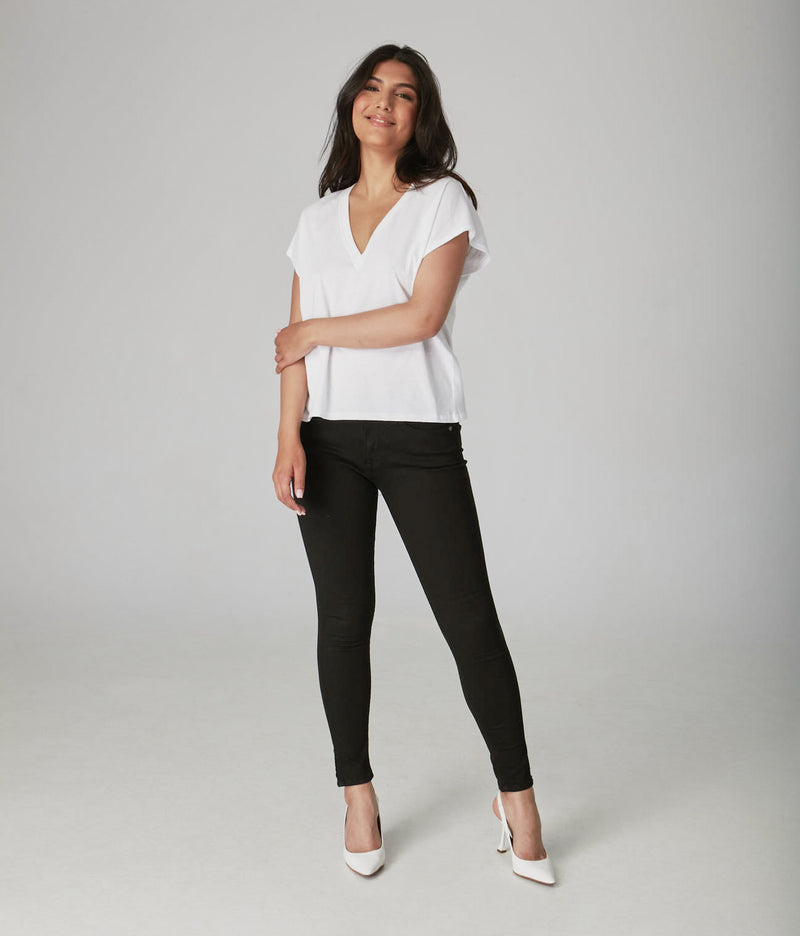 High-rise skinny black jeans - Lola Jeans