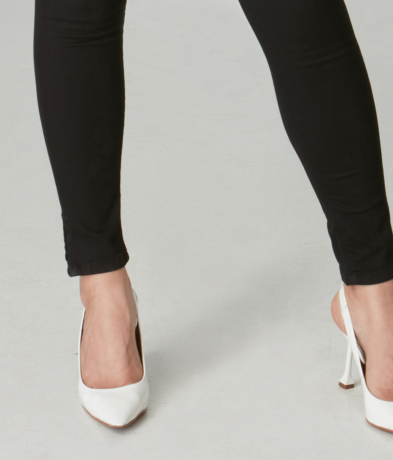 Alexa-BLK High-Rise Skinny Jeans