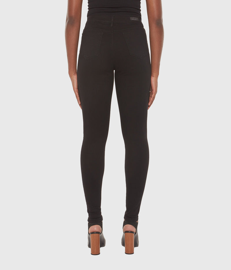 Alexa-BLK High-Rise Skinny Jeans