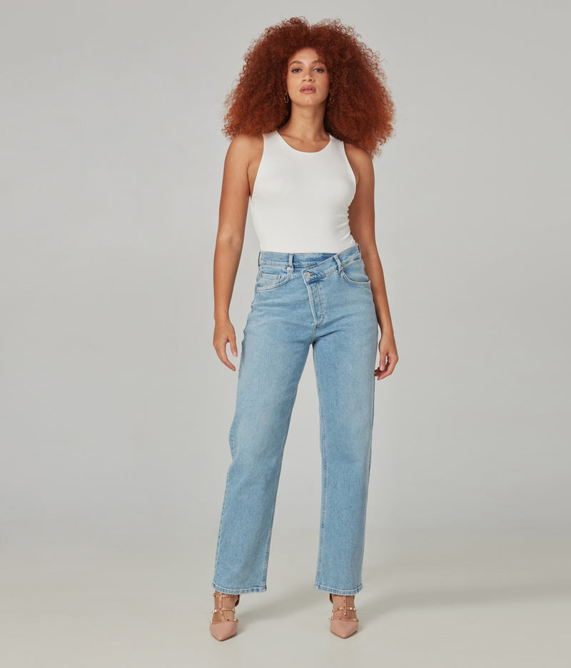 BAKER-LS High Rise Crossover Jeans